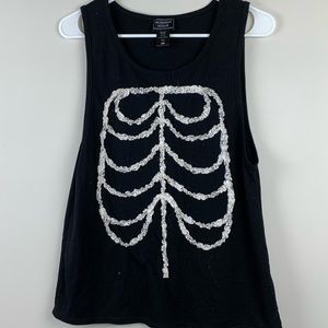 skeleton tank top